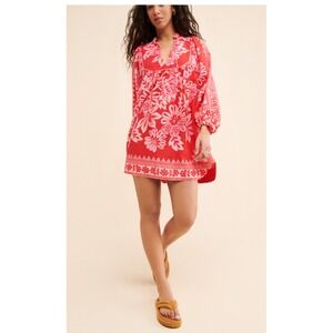 FARM Rio | Dresses | Farm Rio Sunflower Daisy Allover Print Mini Dress  Anthropologie | Poshmark